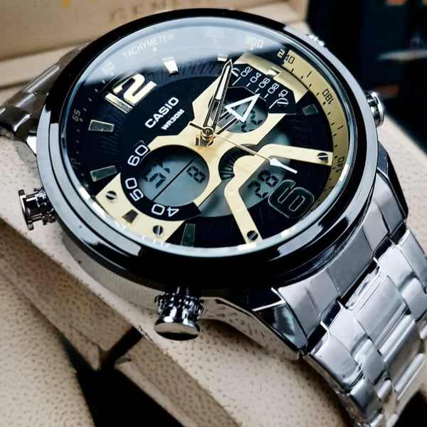 RELOJ CASIO DOBLE HORA R2