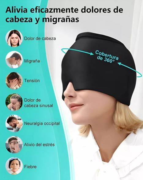 🚨 Gorro De Gel Para Aliviar Migraña🚨