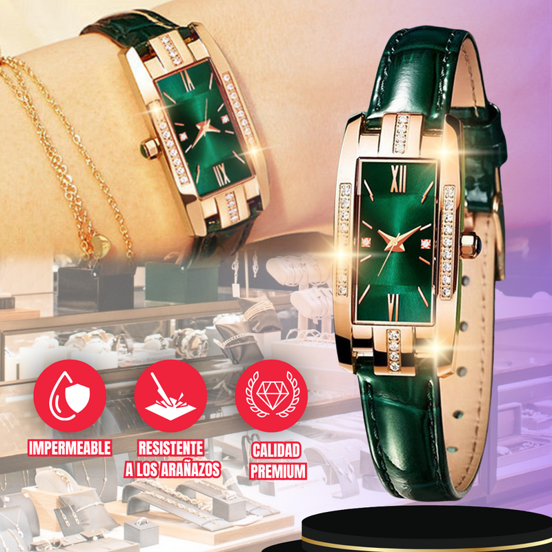 COMPRA EL RELOJ Y LLEVESE UN EXCLUSIVO DIJE ESMERALDA