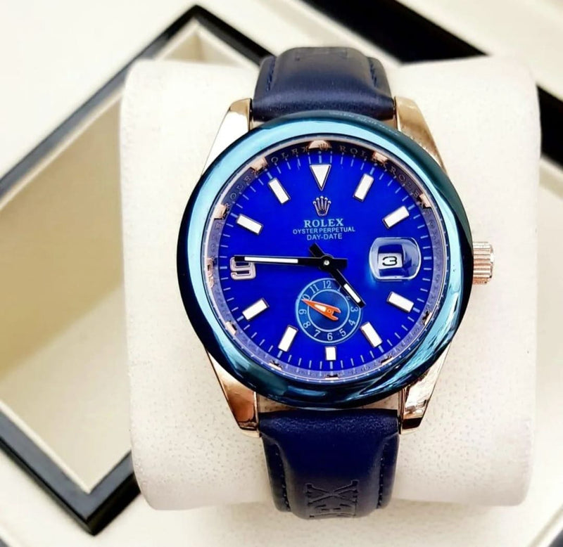 ROLEX PARA HOMBRE PULSO EN CUERO