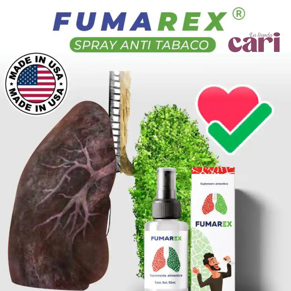 FUMAREX®-Spray Libre de Tabaco-OFERTA DEL ÚLTIMO DÍA 75% DE DESCUENTO