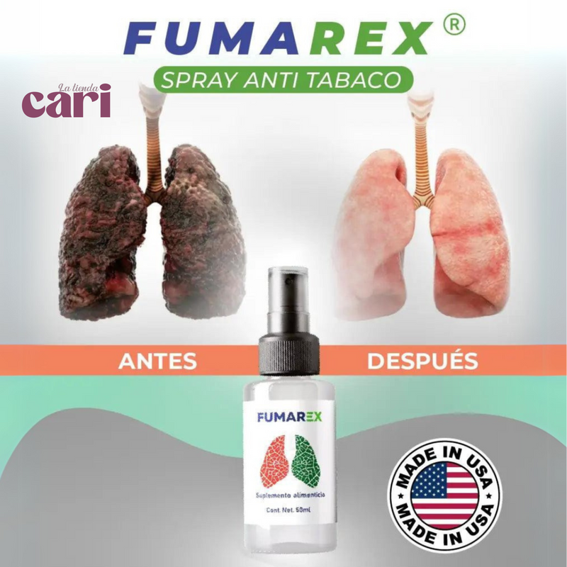 FUMAREX®-Spray Libre de Tabaco-OFERTA DEL ÚLTIMO DÍA 75% DE DESCUENTO