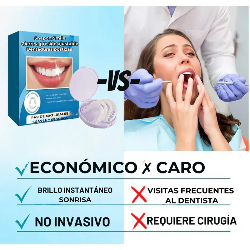 Prótesis dentales ajustables a presión-OFERTA DEL ÚLTIMO DÍA 75 % DE DESCUENTO