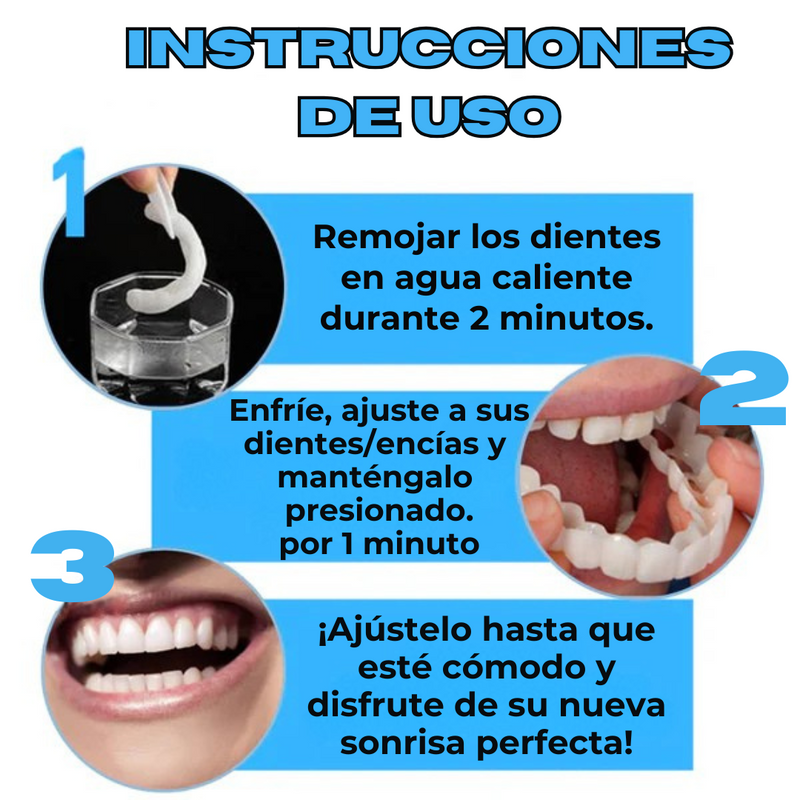 Prótesis dentales ajustables a presión-OFERTA DEL ÚLTIMO DÍA 75 % DE DESCUENTO