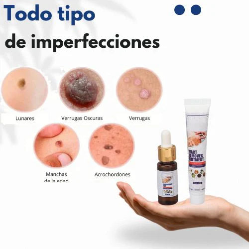 2x1 Crema + Sérum ELIMINADOR DE VERRUGAS